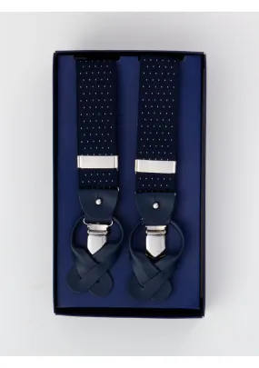 BRETELLE POIS GENTLEMAN BLU