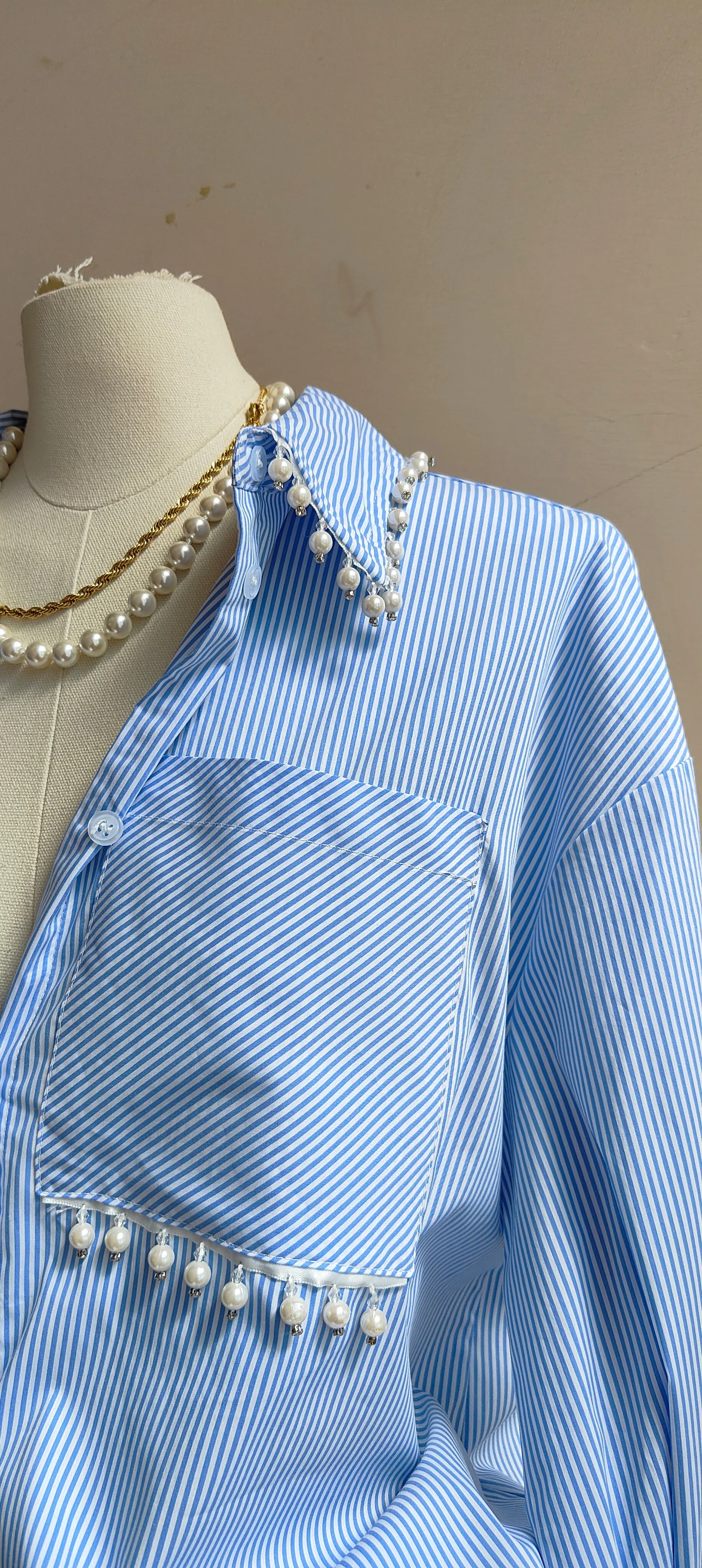 Camicia perle