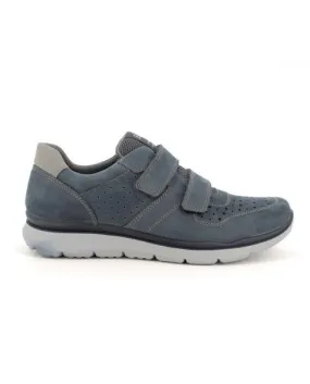 ENVAL SOFT 1710411 mocassino sneaker strappo pelle memory foam