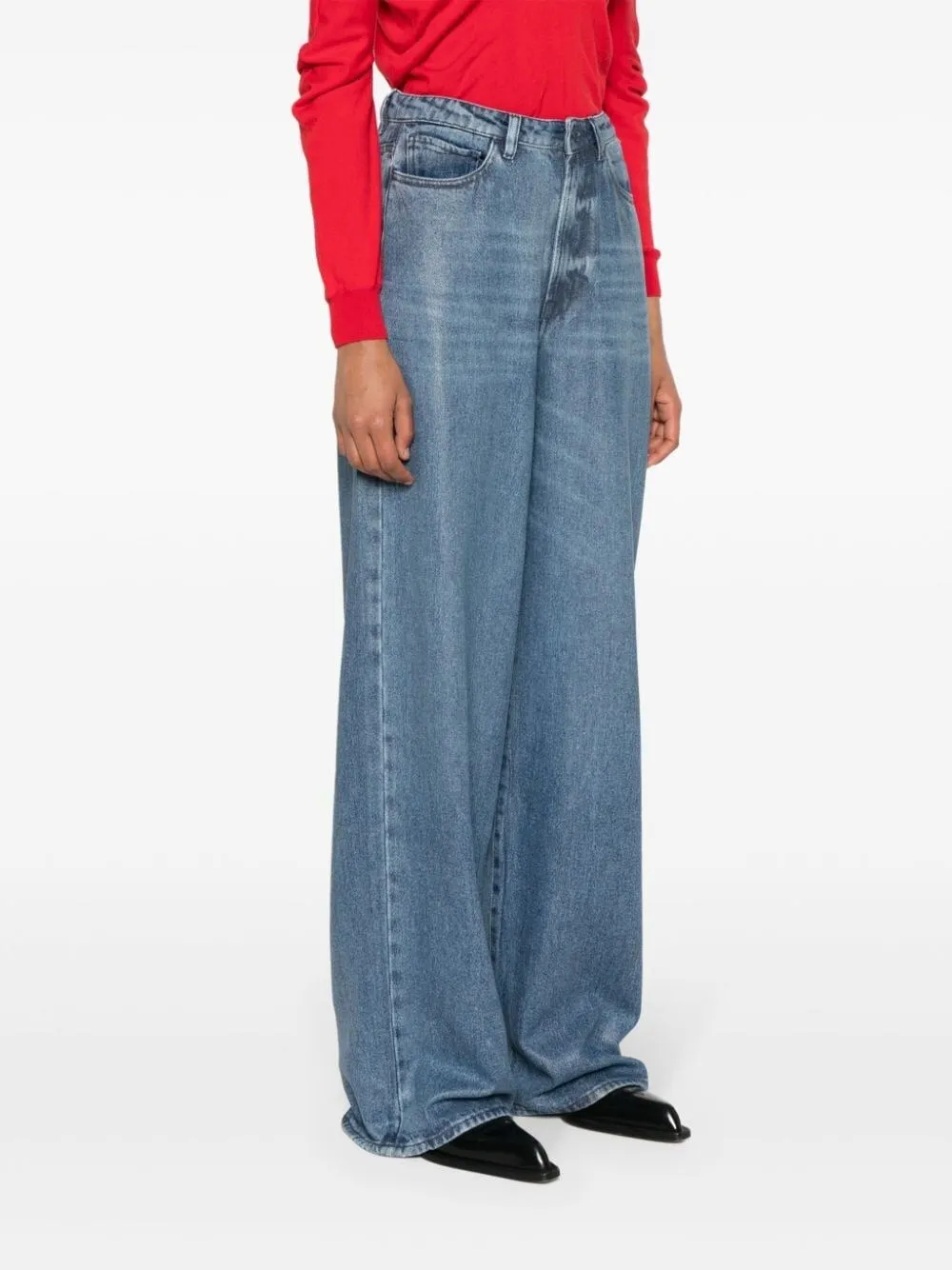 `Flip Darted` Jeans
