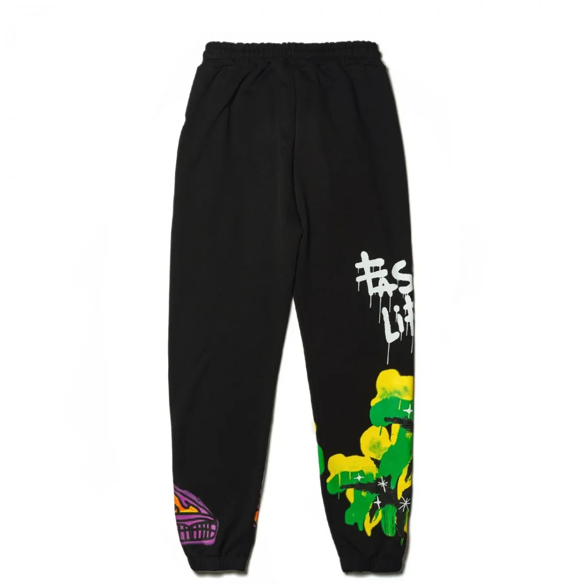 Logo Pants, Nero
