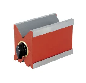 LTF 217.00 Prisma magnetico singolo 130x70x85mm per operazioni di rettifica, misurazione e controllo di pezzi da lavorare, forza