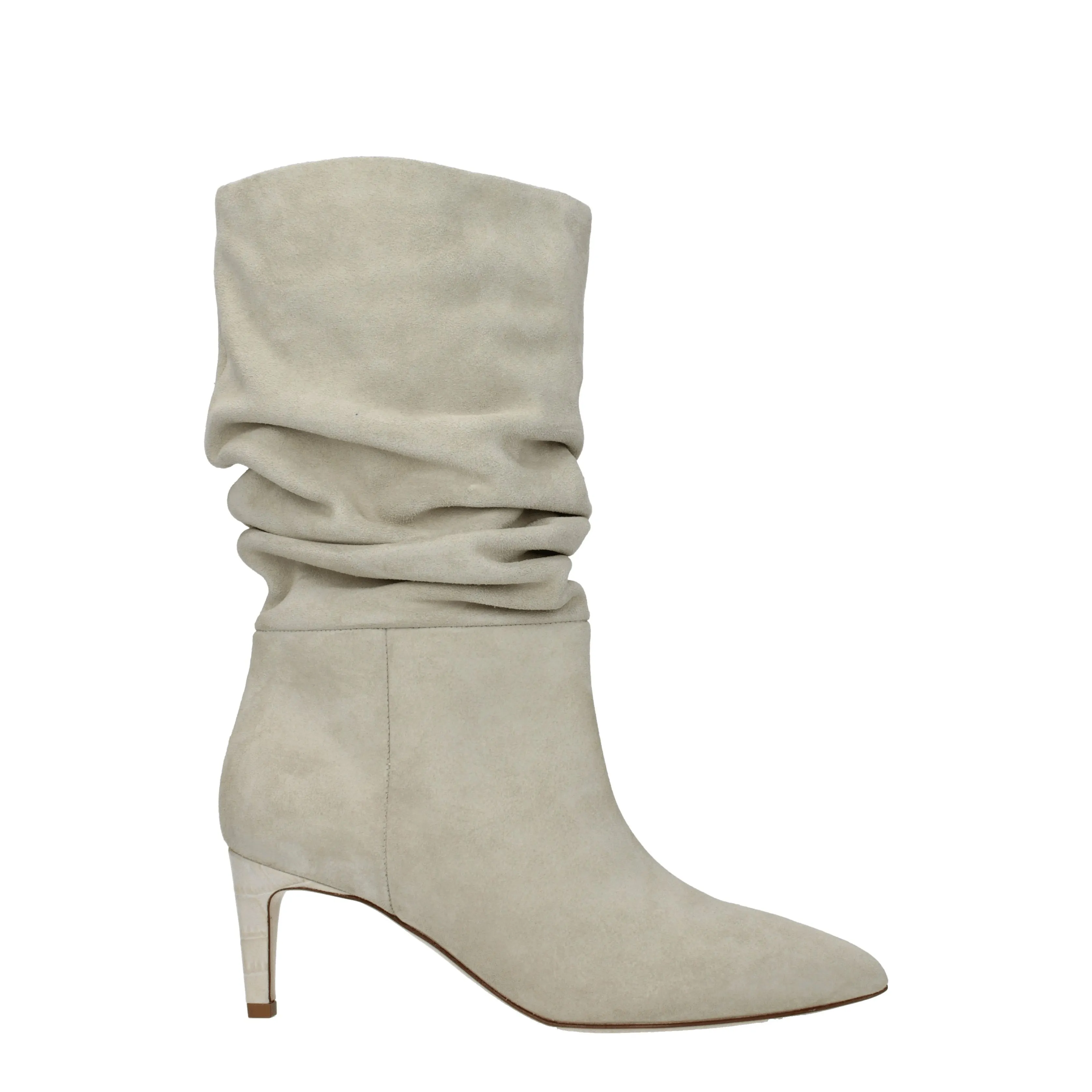 Paris Texas Stivaletti Donna Camoscio Beige