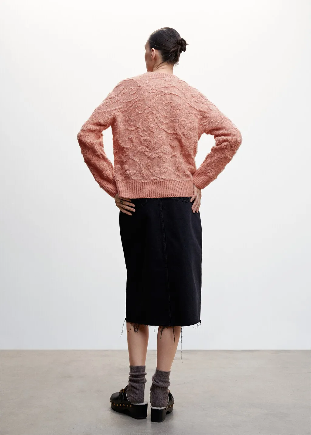 Pullover maglia jacquard