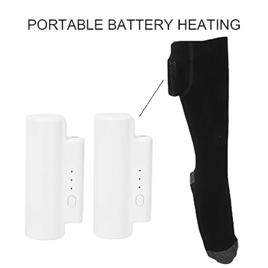 SALALIS Calzini riscaldati a Batteria, Calzini riscaldati elettrici multifunzionali Unisex Tre Marce Regolabili per per Uomo 214